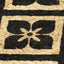 dækkeservietter 4 stk. rund 38 cm jute sort