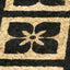 dækkeservietter 6 stk. rund 38 cm jute sort