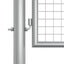 havelåge galvaniseret stål 400x125 cm sølv