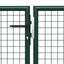 havelåge stål 500x150 cm grøn