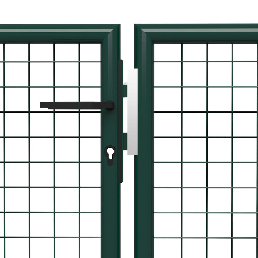 havelåge stål 500x150 cm grøn