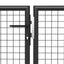 havelåge stål 350x100 cm antracitgrå