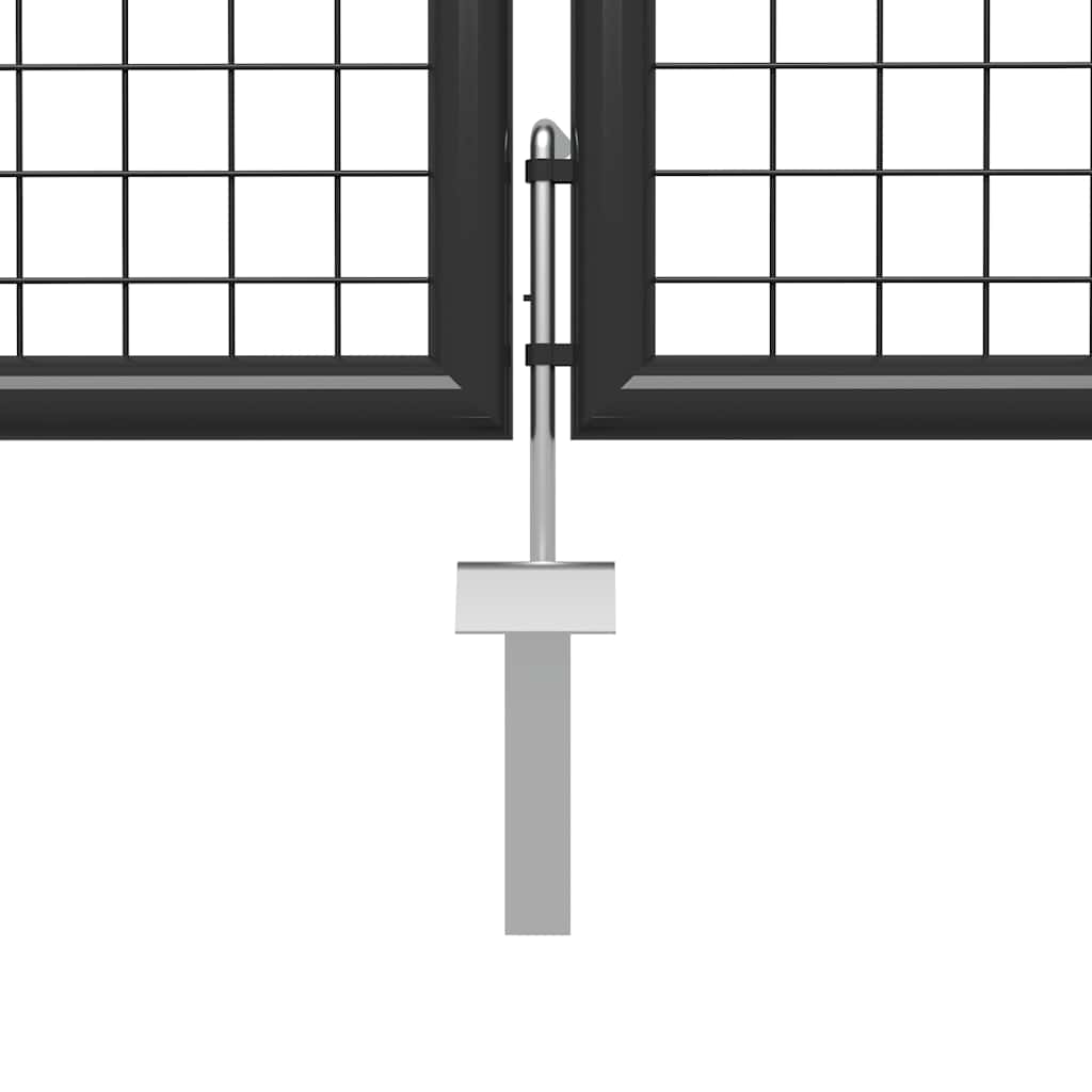 havelåge 400 x 150 cm stål antracitgrå