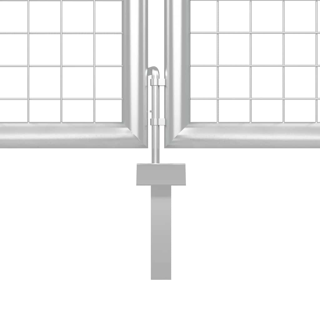 havelåge stål 350x175 cm sølv
