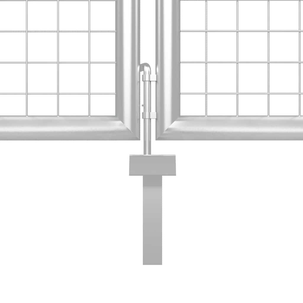 havelåge stål 400x100 cm sølv