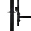 havelåge Woerden stål 1,95x4 m sort