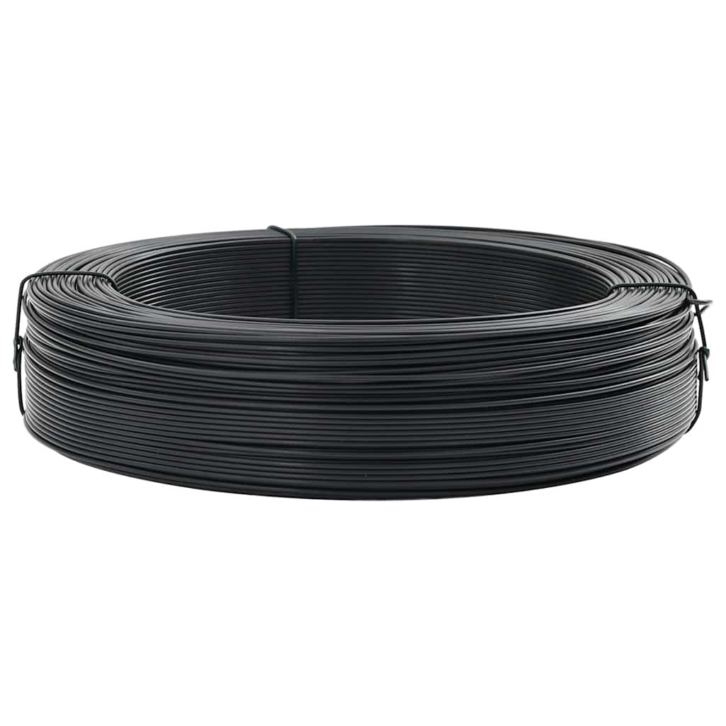 hegnsbindetråd 250 m 2,3/3,8 mm stål antracitgrå