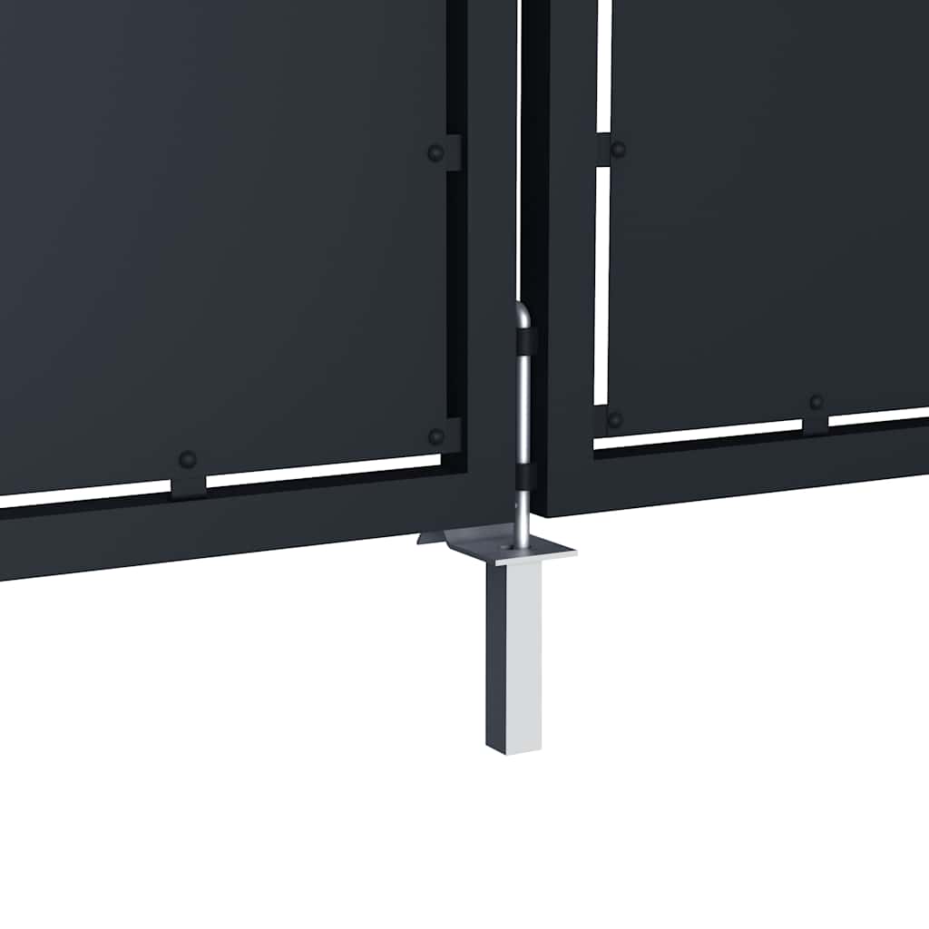 havelåge stål 400x200 cm antracitgrå