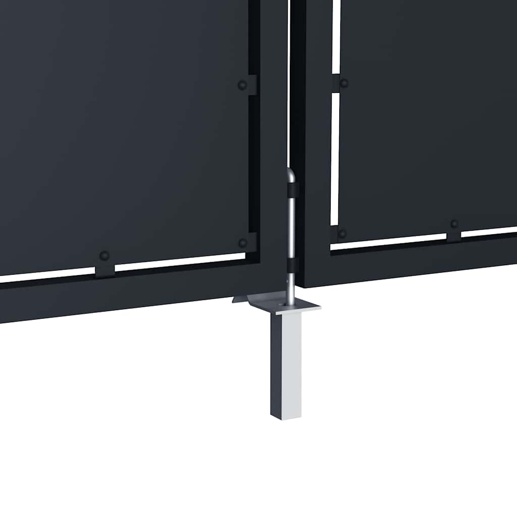 havelåge stål 350x175 cm antracitgrå