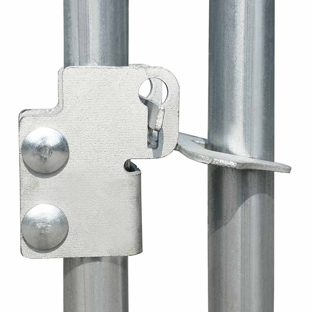 hønsegård 5x1x1,5 m galvaniseret stål