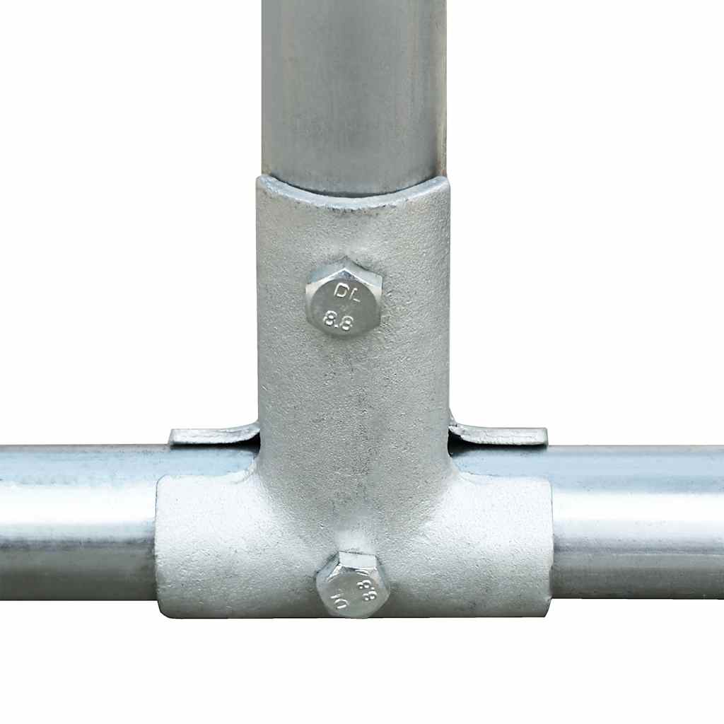 hønsegård 5x1x1,5 m galvaniseret stål