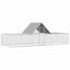 hønsegård 6x2x2 m galvaniseret stål