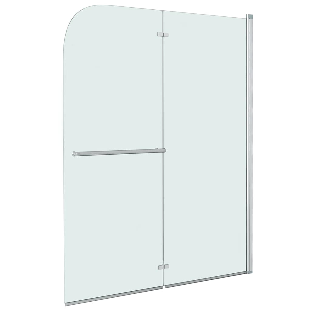 foldbar brusekabine 2 paneler ESG 95x140 cm