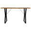 spisebord 140x80x76 cm massivt genbrugstræ