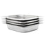 gastronorm beholder 4 stk. GN 1/2 65 mm rustfrit stål