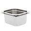 gastronorm beholder 2 stk. GN 1/2 150 mm rustfrit stål