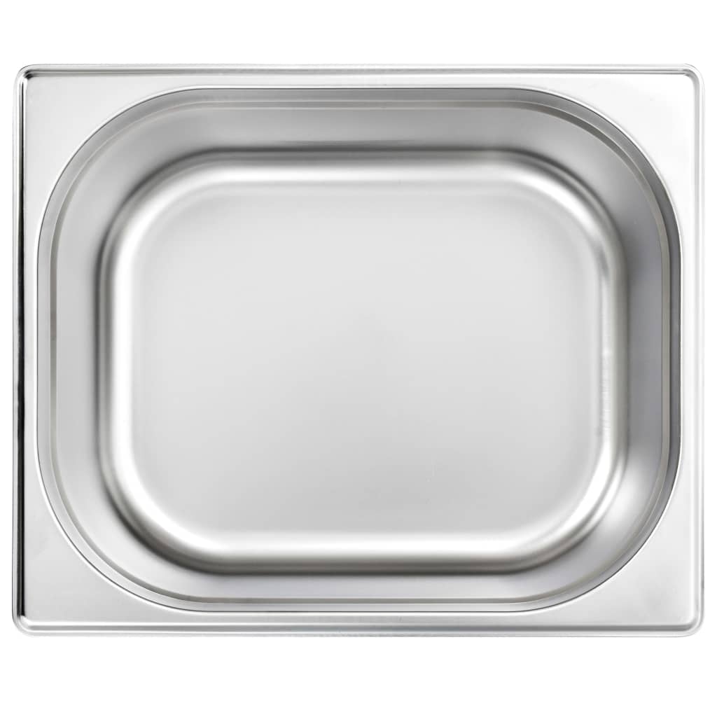 gastronorm beholder 2 stk. GN 1/2 200 mm rustfrit stål