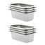 gastronorm beholder 8 stk. GN 1/3 100 mm rustfrit stål
