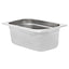 gastronorm beholder 8 stk. GN 1/4 100 mm rustfrit stål