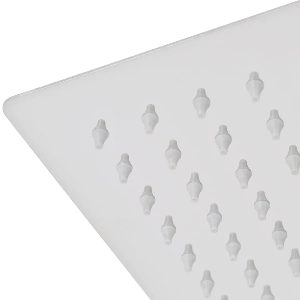 brusehoved rainshower-funktion 2 stk. rustfrit stål 50 x 50 cm