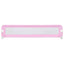 sengegelænder til barneseng 180 x 42 cm polyester pink