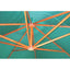 hængeparasol Melia 300x400 cm grøn