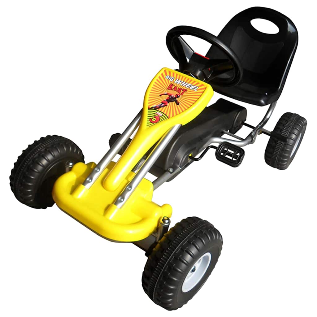 pedal-gokart gul billede
