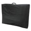 mobil ansigtsbehandlingsstol 185 x 78 x 76 cm kunstlæder hvid