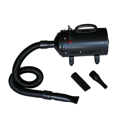 blower til hund 3 dyser 2400 W sort