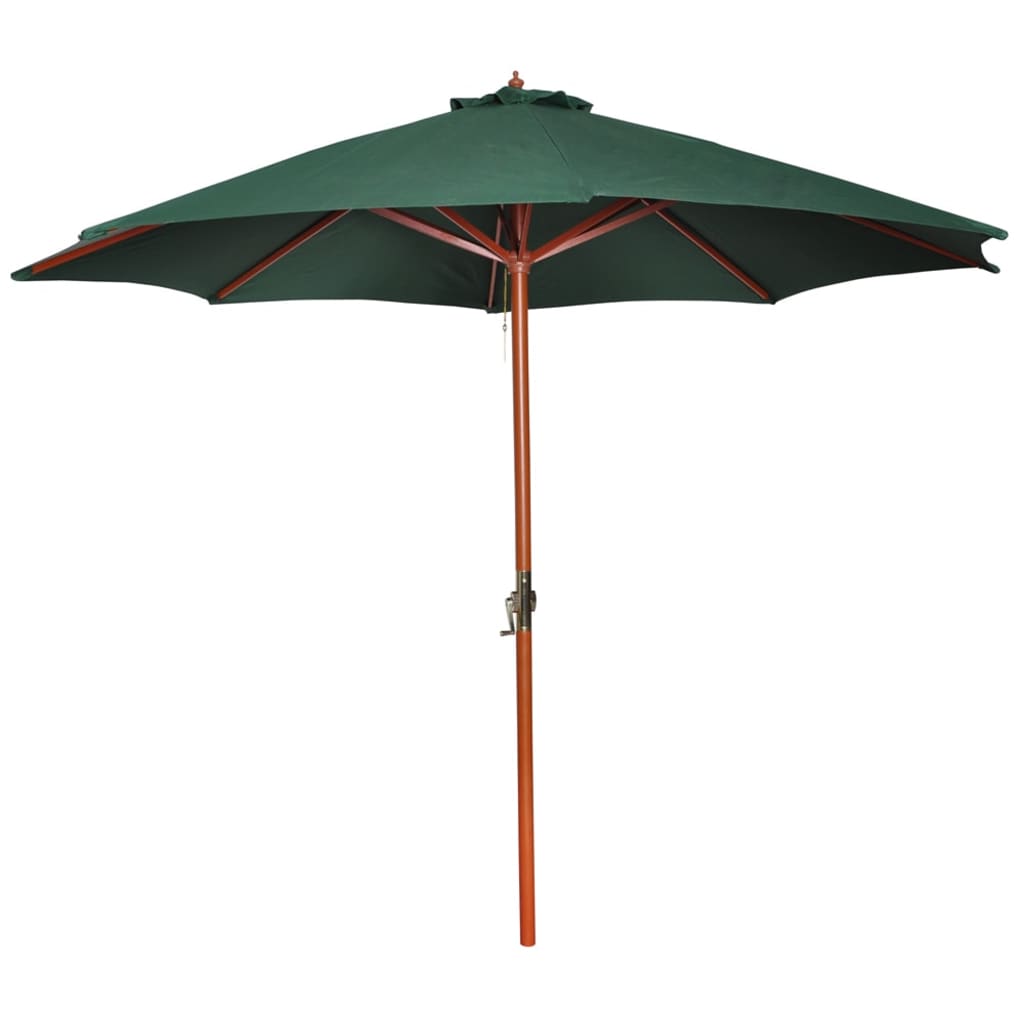 parasol 258 cm grøn