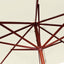 parasol 300x258 cm sandhvid