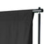 stativsystem til fotobaggrund 500 x 300 cm sort
