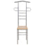 stumtjener med stol 2 stk. metal