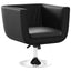 barstol kunstlæder sort