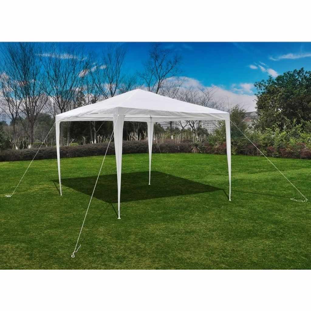 havepavillon med pyramideformet tag 3 x 3 m