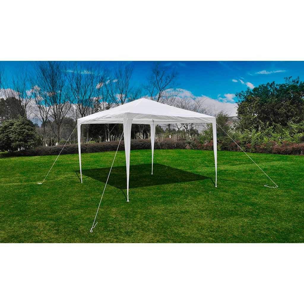 havepavillon med pyramideformet tag 3 x 3 m billede