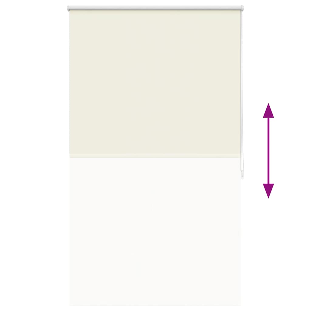 rullegardin mørklægning 124,4x175 cm stofbredde 120 cm off-white