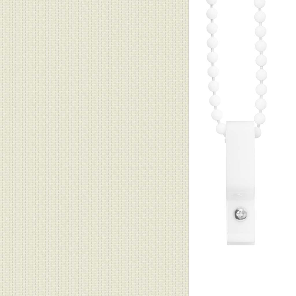 rullegardin mørklægning 104,4x230 cm stofbredde 100 cm off-white