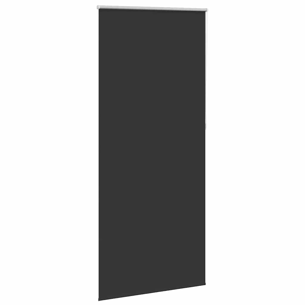 rullegardin mørklægning 124,4x230 cm stofbredde 120 cm sort
