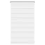 zebragardin 50,9x100 cm stofbredde 46,7 cm hvid