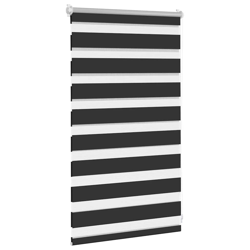 zebragardin 50,9x100 cm stofbredde 46,7 cm sort