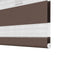 zebragardin 50,9x100 cm stofbredde 46,7 cm kaffe