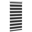zebragardin 60,9x120 cm stofbredde 56,7 cm sort