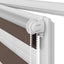 zebragardin 60,9x120 cm stofbredde 56,7 cm kaffe