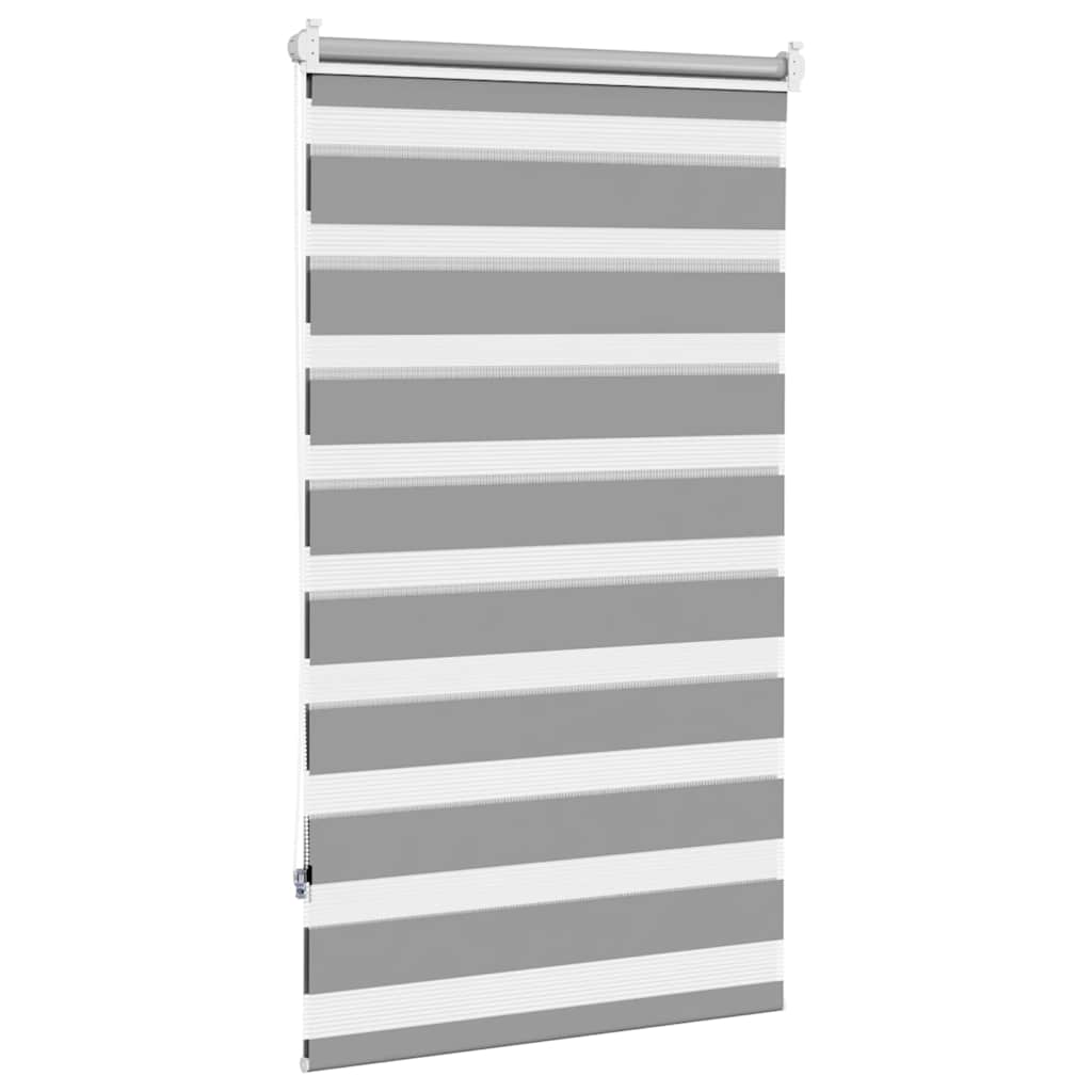 zebragardin 70,9x120 cm stofbredde 66,7 cm grå