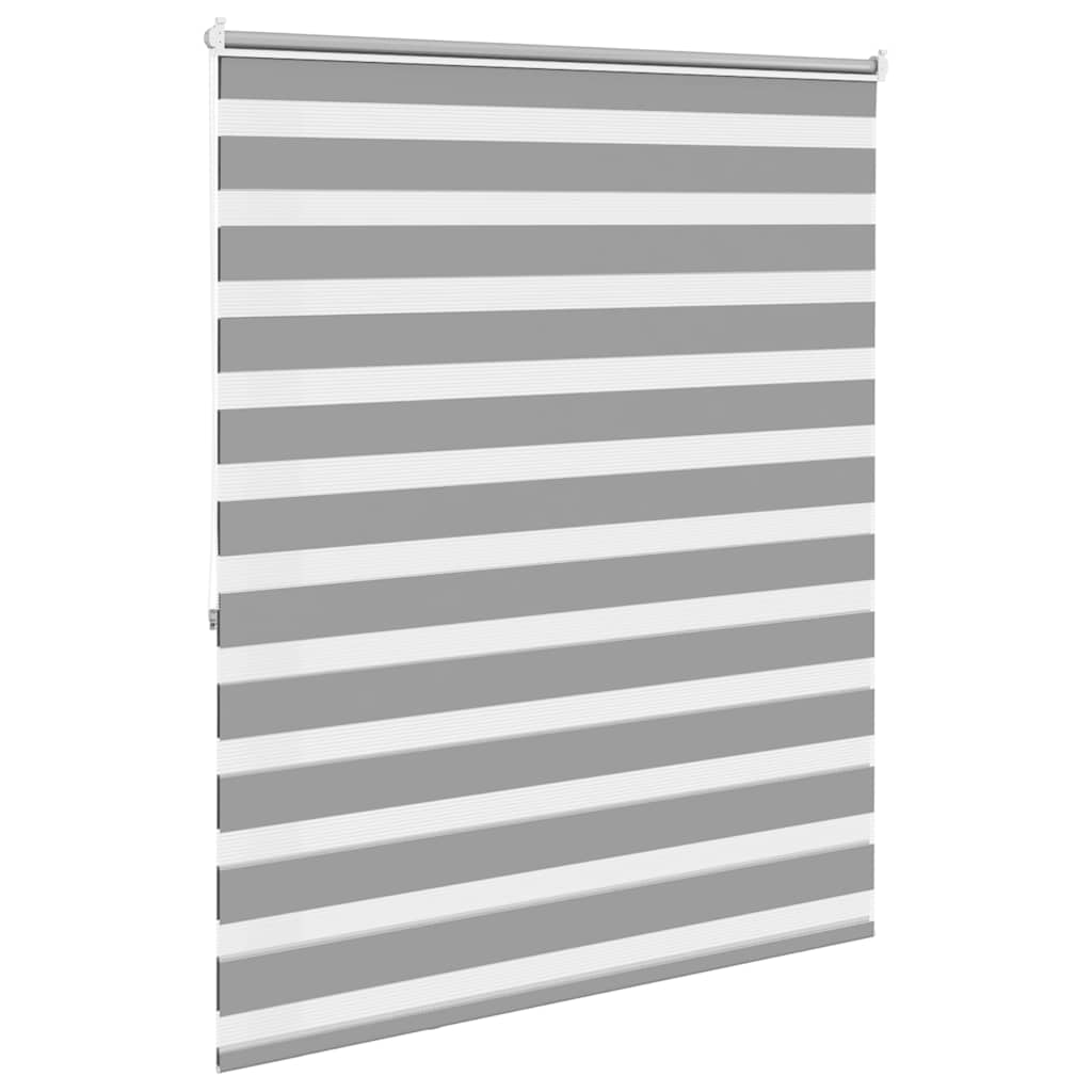 zebragardin 120,9x175 cm stofbredde 116,7 cm grå