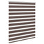 zebragardin 120,9x175 cm stofbredde 116,7 cm kaffe