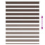zebragardin 120,9x175 cm stofbredde 116,7 cm kaffe