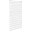 zebragardin 120,9x230 cm stofbredde 116,7 cm hvid