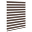 zebragardin 140,9x175 cm stofbredde 136,7 cm kaffe